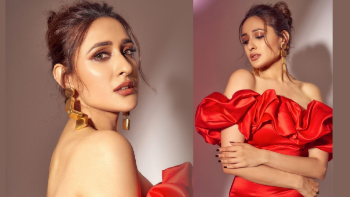 Pragya Jaiswal Red Hot Photoshoot