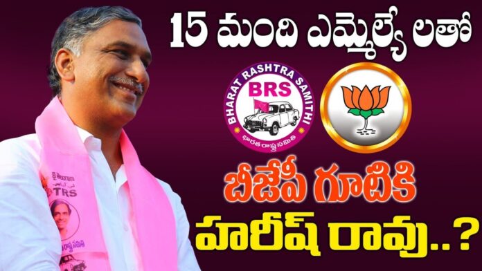 Will Brs MLA Harish rao Likely To Join BJP | Harish rao Meets Amit shah